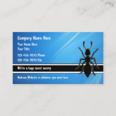 Pest-Kontrolle-Visitenkarten Visitenkarte (Vorderseite)