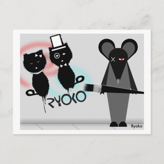 Pest Modernism Postcard Postkarte (Vorderseite)