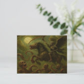 Pest-Reiter-Postkarte Postkarte (Stehend Vorderseite)