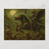 Pest-Reiter-Postkarte Postkarte (Vorderseite)