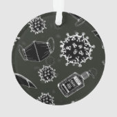 Pest Weihnachten Ornament (Rückseite)