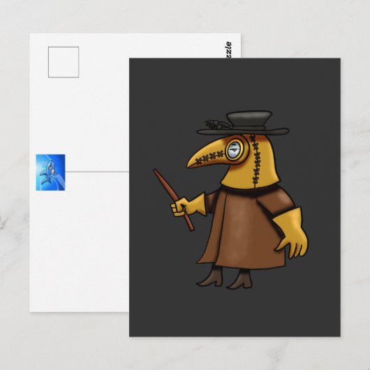 Pestärzpflaster Postkarte (Vorne/Hinten)