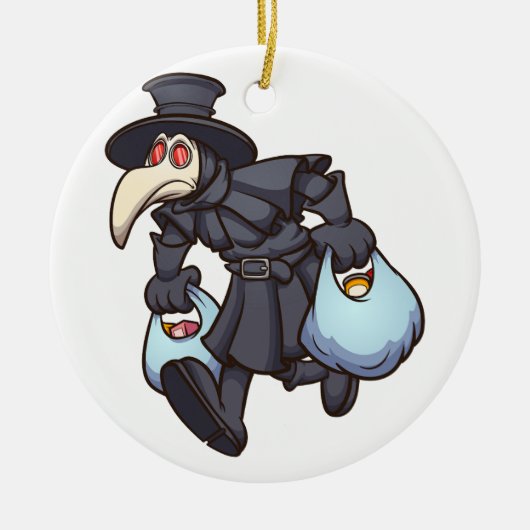 Pestarzt einkaufen keramik ornament (Vorne)