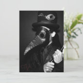 Pestarzt Einladung (Stehend Vorderseite)