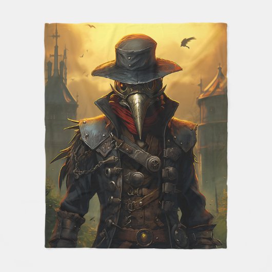 Pestarzt Fleecedecke (Vorderseite)