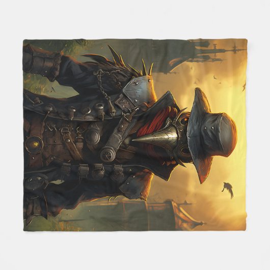 Pestarzt Fleecedecke (Vorderseite (Horizontal))