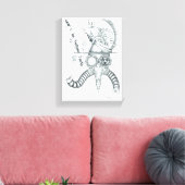 Pestarzt Leinwanddruck (Insitu (Wohnzimmer))