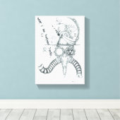 Pestarzt Leinwanddruck (Insitu (Holzboden))