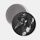 Pestarzt Magnet (Vorderseite/Rückseite)