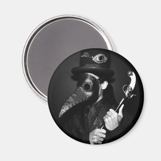 Pestarzt Magnet (Vorderseite/Rückseite)