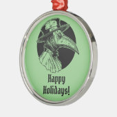 Pestarzt Ornament Aus Metall (Links)