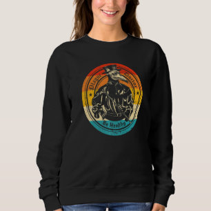 Pestarzt Sonnenuntergang Retro Vintage Medievel Be Sweatshirt