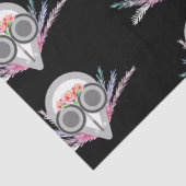 Pestarzt Spooky Whimsical Halloween Seidenpapier (Detail)