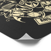 Pestarzt Vintag Poster (Ecke)