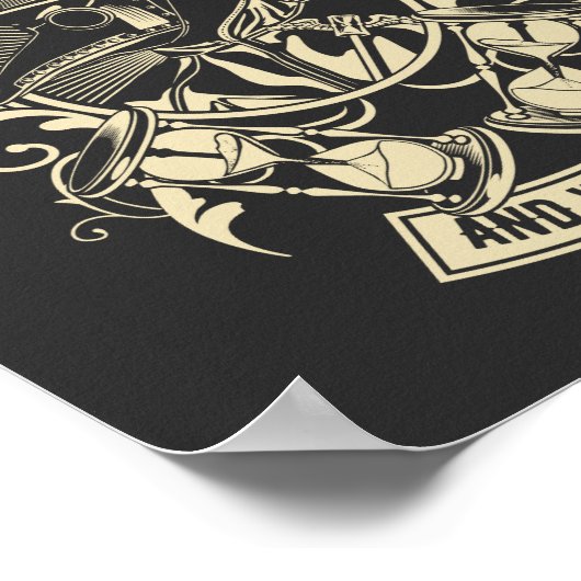 Pestarzt Vintag Poster (Ecke)