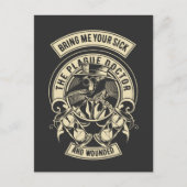 Pestarzt Vintag Postkarte (Vorderseite)