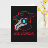 Pestarzt wieder im Geschäft Karte (Gelbe Blume)