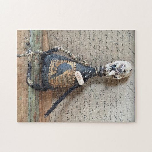 Pestärztin Dr. Macabre Creepy Puppe Puzzle (Horizontal)