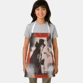 Pestärztin Dr. Red Schürze Zuhause Bar Creepy Art (Insitu)