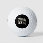 Pestärztin Halloween Beängstigend Gothic-Geschenk Golfball (Vorderseite)