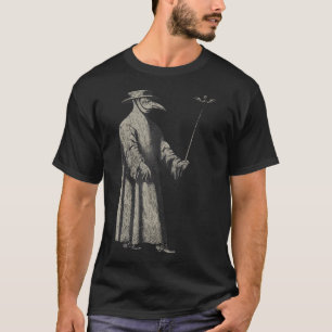 Pestdoktor-Maske Mittelalter Steampunk Vintage Phy T-Shirt