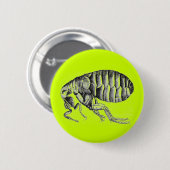 Pestfloh Button (Vorne & Hinten)