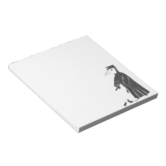 Pestgeist Notizblock (angewinkelt)