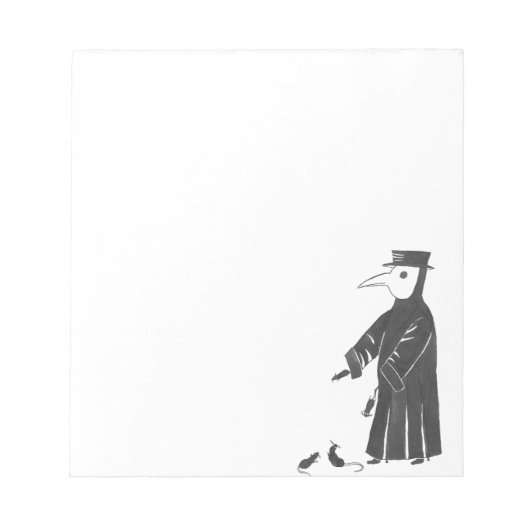 Pestgeist Notizblock (Vorderseite)