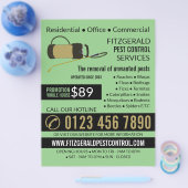 Pestkontrollpumpe, Kontrolle für Schädlinge Flyer (Einzeln)