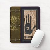 Pestliche Grimoires von Necromancy & Curses V Mousepad (Mit Mouse)