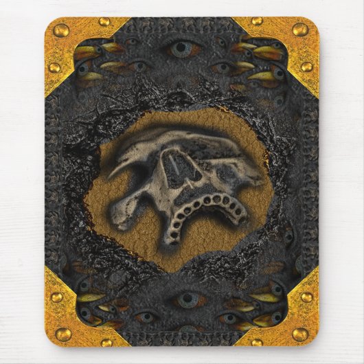 Pestliche Grimoires von Nekromancy & Curses II Mousepad (Vorne)