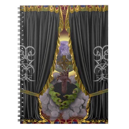 Pestliche Grimoires von Nekromancy & Curses III Notizblock (Vorderseite)