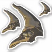 Pestmaske Aufkleber (Vorderseite)