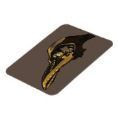 Pestmaske Magnet (Linke Seite)
