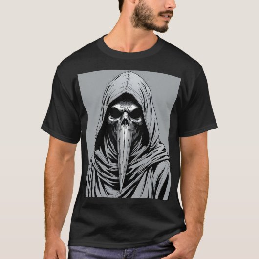 Pestmaske T-Shirt (Vorderseite)