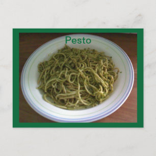 Pesto Rezept Postkarten