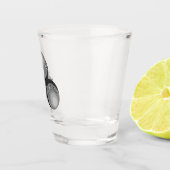 Pestvirus-Biogefährdung Schnapsglas (Rechts)