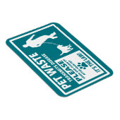 PET-ABFÄLLE - Höflichkeit Magnet (Rechte Seite)