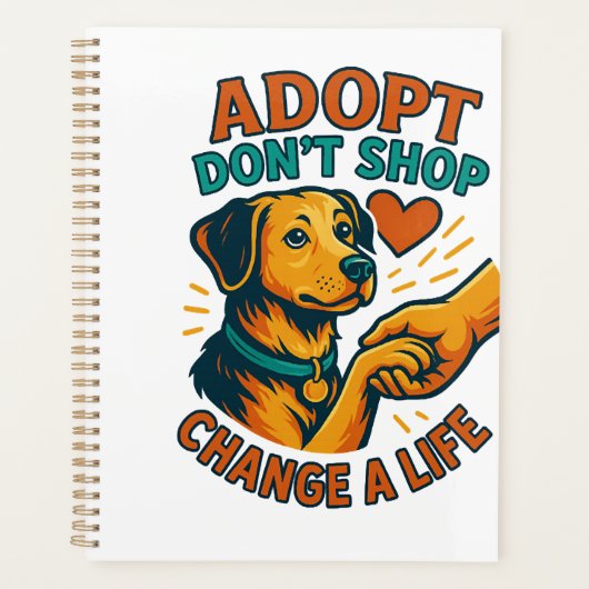 Pet Adopt Liebens T-Shirt Planer (Vorderseite)