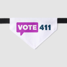Pet-Bandana-Halsband zum Überziehen Vote411
