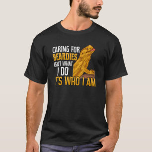 Pet Bearded Dragon Lizard Reptile Gekümmert für Be T-Shirt