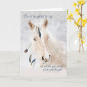 Pet Beileid Indianersprichwort Karte (Gelbe Blume)