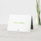 Pet Beileid-Lovely Lilac Bush Card Karte (Rückseite)