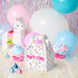 PET BIRTHDAY PARTY PAW DRUCKZEITEN GESCHENKSCHACHTEL