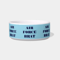 Pet Bowl Air Force Brat