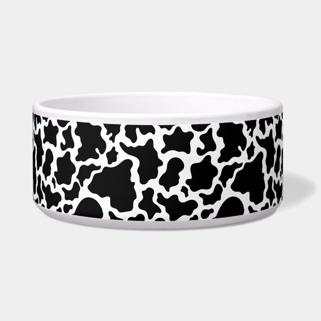 Pet Bowl-Cow Print Napf (Links)