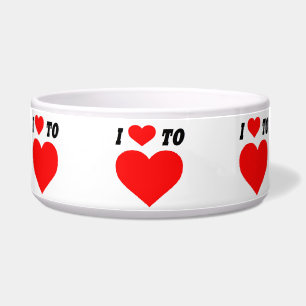 Pet Bowl I Liebe to Liebe Napf