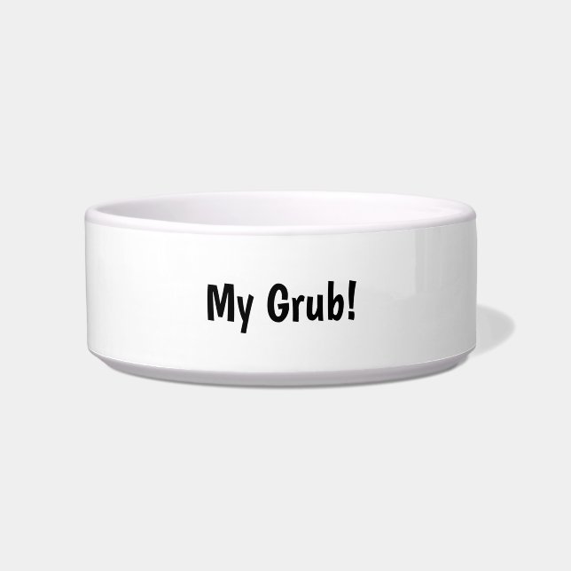 PET BOWL KERAMIK STYLE DESIGN NAPF (Vorderseite)