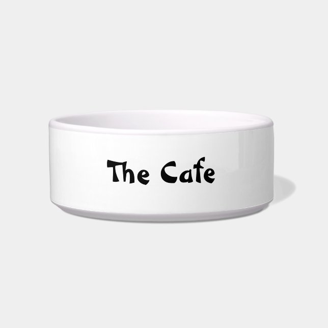 PET BOWL KERAMIK STYLE DESIGN NAPF (Vorderseite)