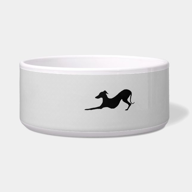 Pet Bowl mit italienischem Greyhound Napf (Vorderseite)